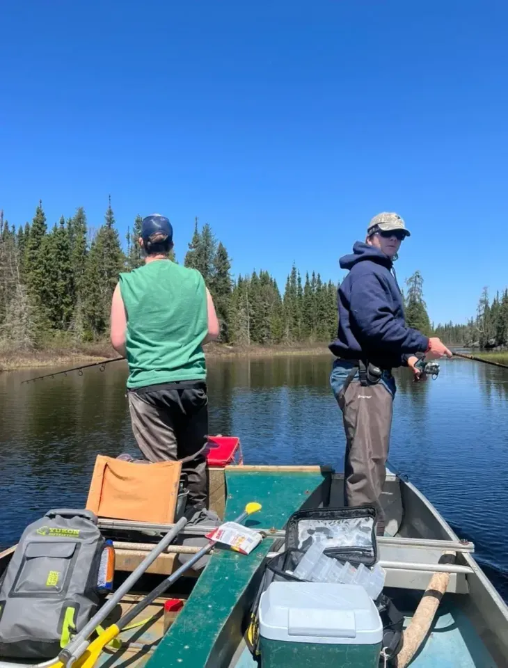 Basic lightweight waterproof waders.