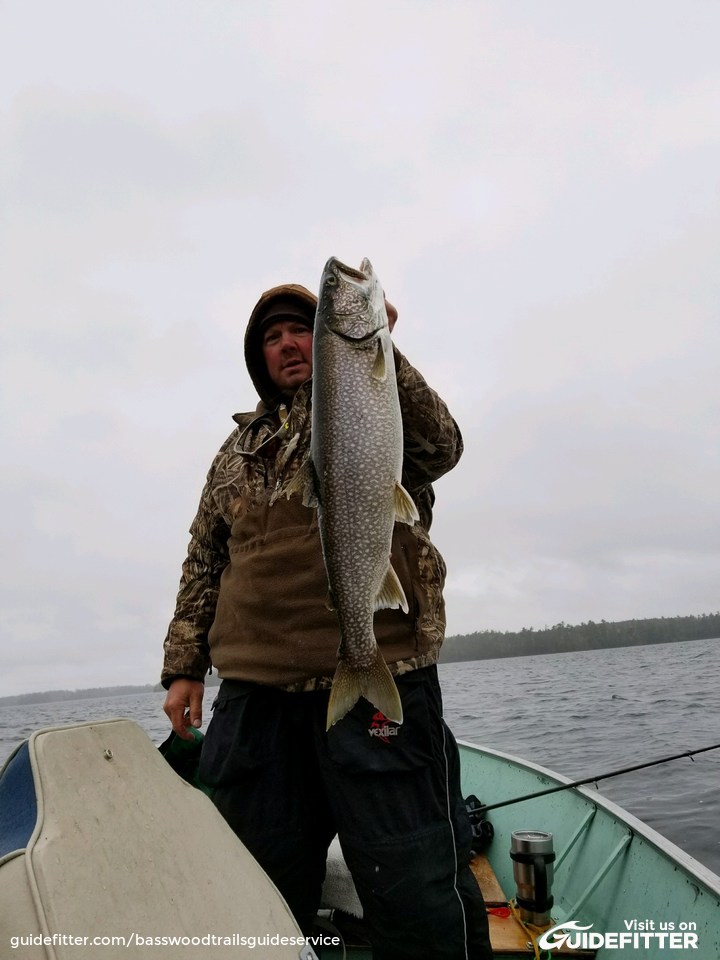 Enlarged photo by Basswood Trails Guide Service