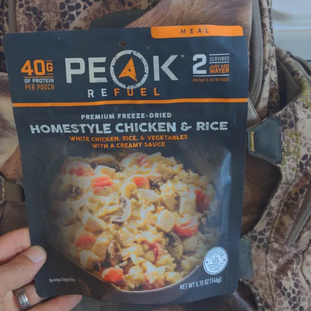 I purchased Peak Refuel to try them out during my elk hun...