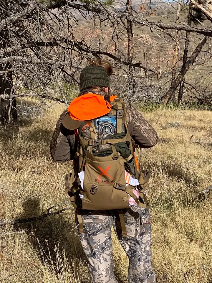 Great pack for the mountains as well as back country whitetails!