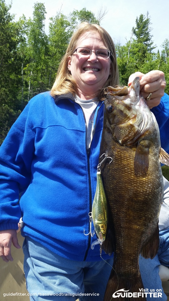 Enlarged photo by Basswood Trails Guide Service