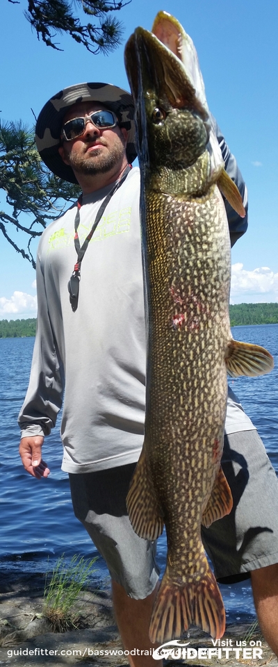 Enlarged photo by Basswood Trails Guide Service