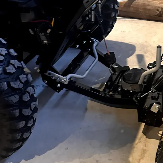 I had been looking for a plow system to put on my Polaris...