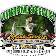 Waterfowl Specialist Guide Service