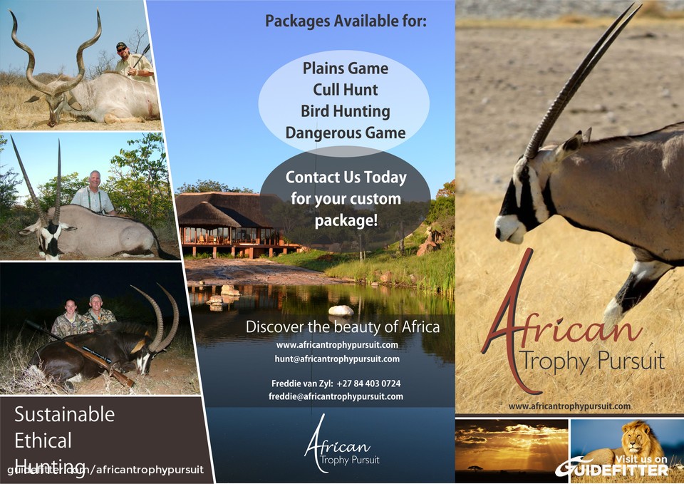 African Trophy Pursuit | Guidefitter