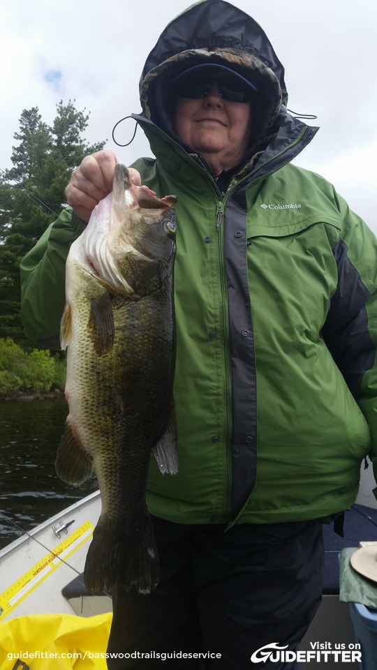 Enlarged photo by Basswood Trails Guide Service