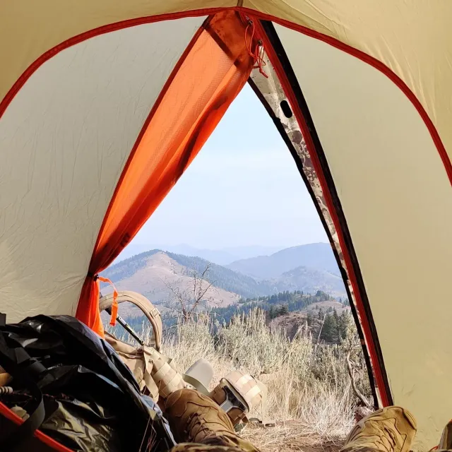 I bought this tent to use for a mid-October Idaho mule de...