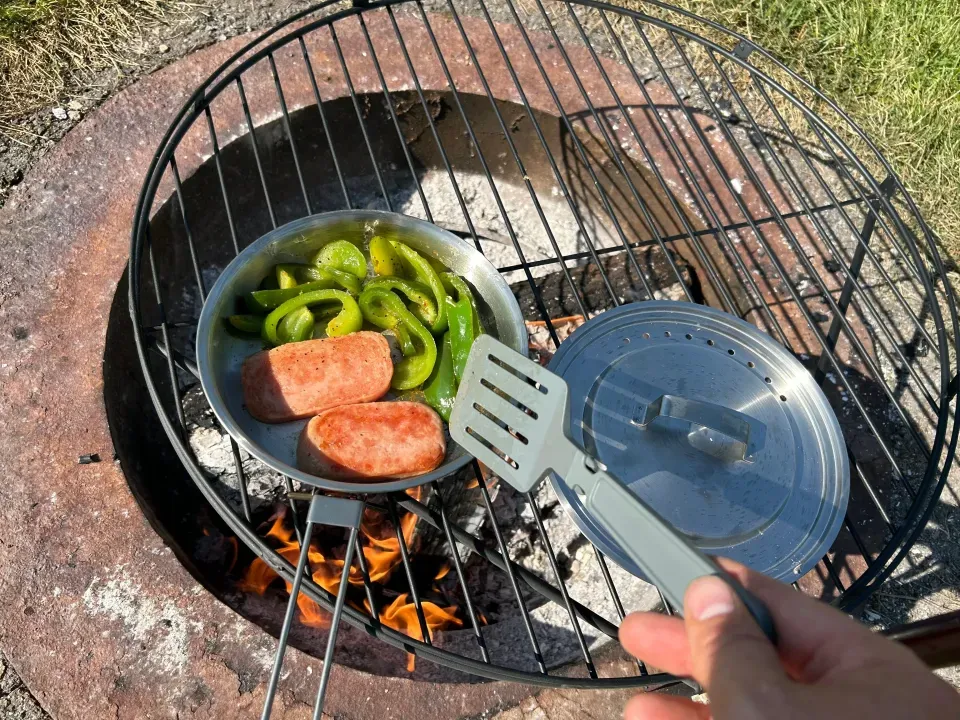 Solid choice for a camping cook set