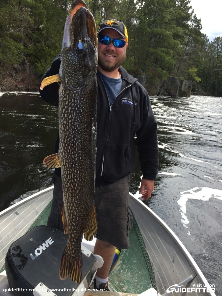 Enlarged photo by Basswood Trails Guide Service