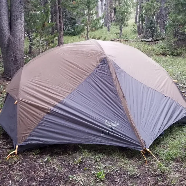 A buddy of mine and I used the XKG Summit 2P Tent from Ki...