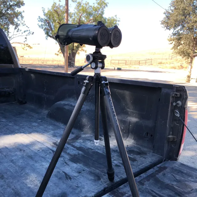 I recently purchased the Vortex ridgeview carbon tripod a...