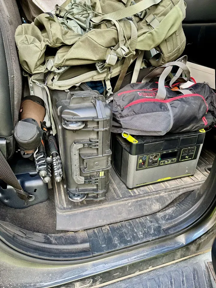 While driving / off-roading during the day in my Jeep, I ...