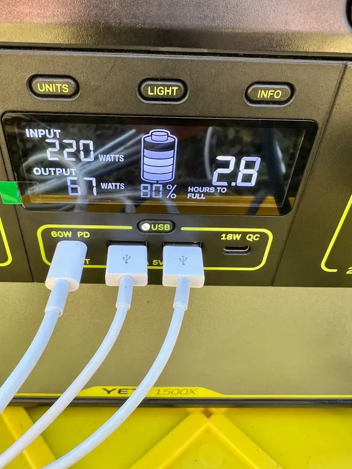 Goal Zero also makes a mobile app for the Yeti so that yo...
