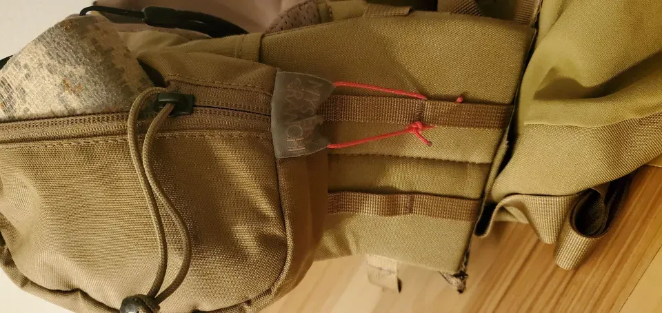 Fasten one end to Molle webbing, and it's perfect.