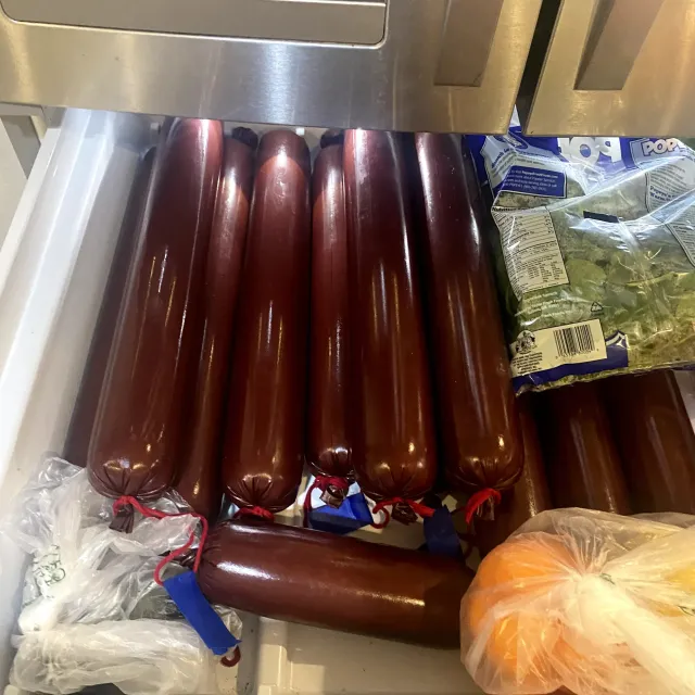 This was my first year making my own summer sausage .  I ...