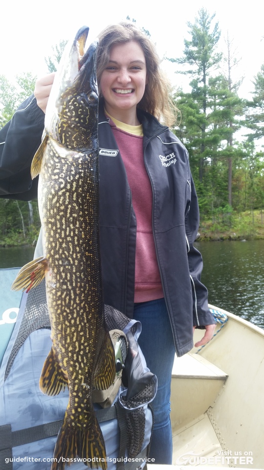 Enlarged photo by Basswood Trails Guide Service