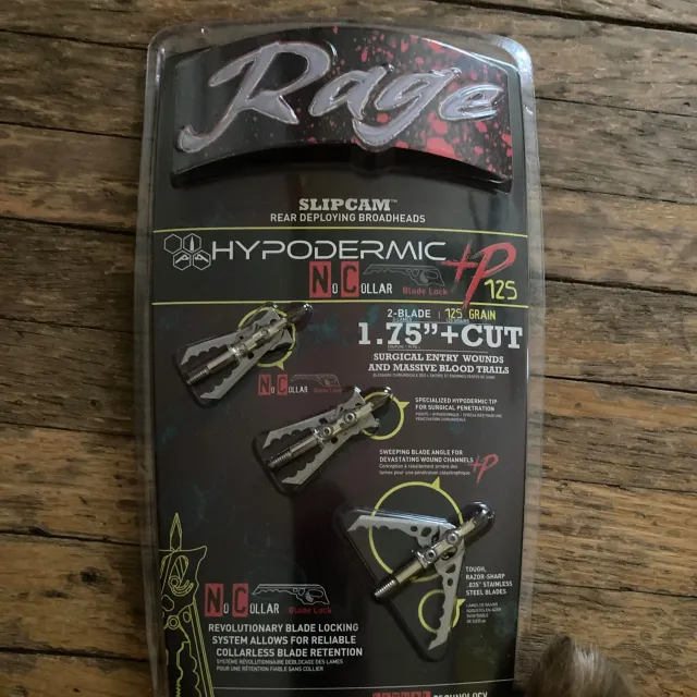 The new No collar Hypodermic +p is a great broadhead to a...